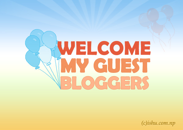 Submit an article as a guest blog