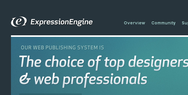 ExpressionEngine is an open source content management system