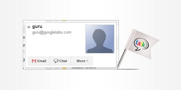 Get instant answers to your question with Google Talk Guru