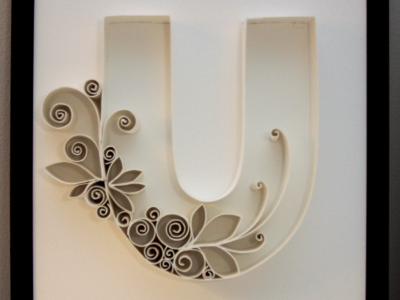 Papercut Typography by Terera Wozniak