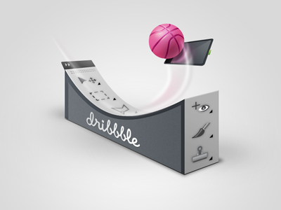 Dribbble Surfing