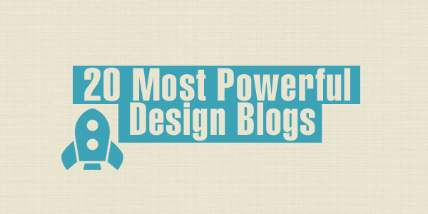 20 most powerful design blogs